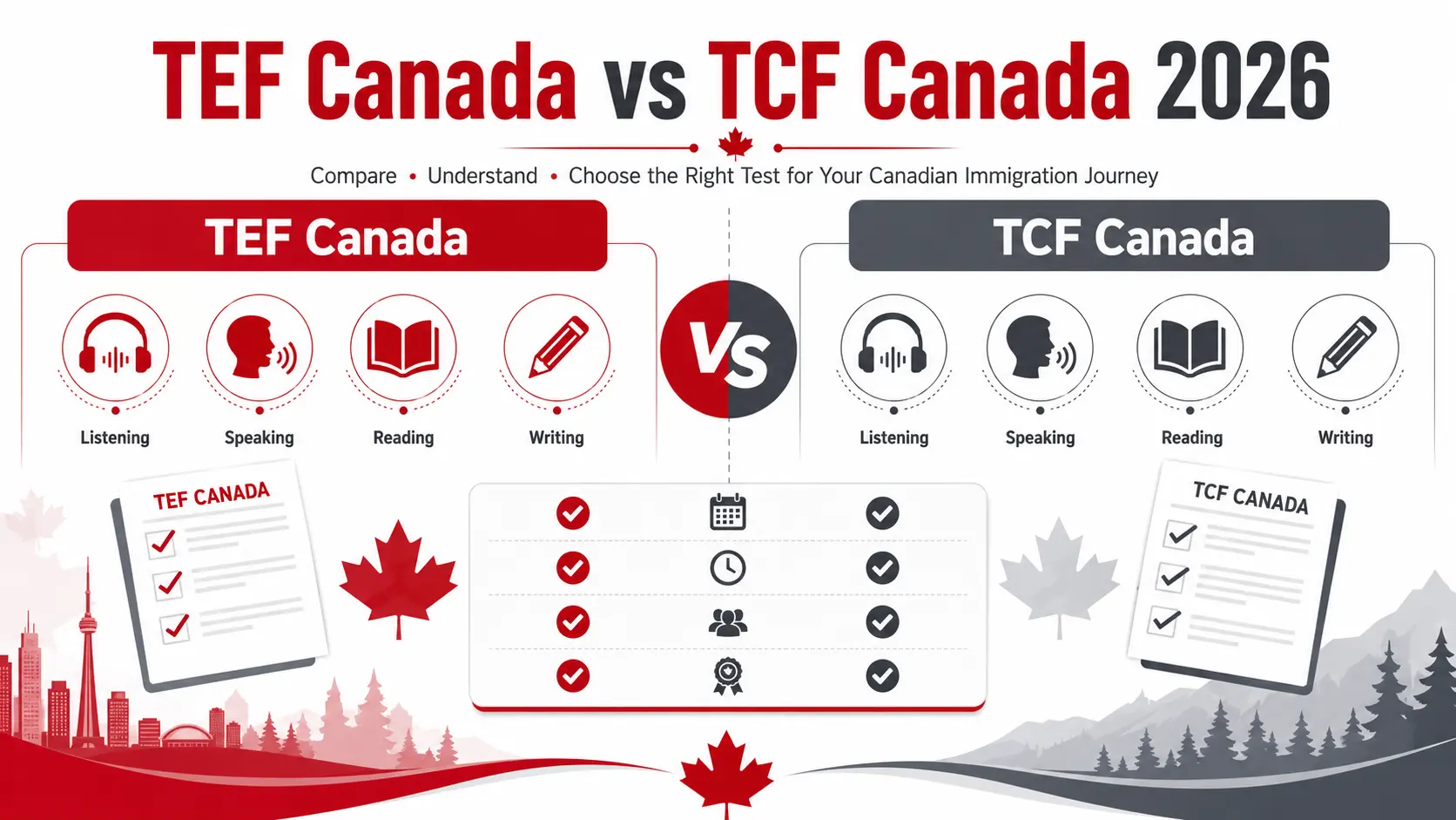 TEF Canada vs TCF Canada